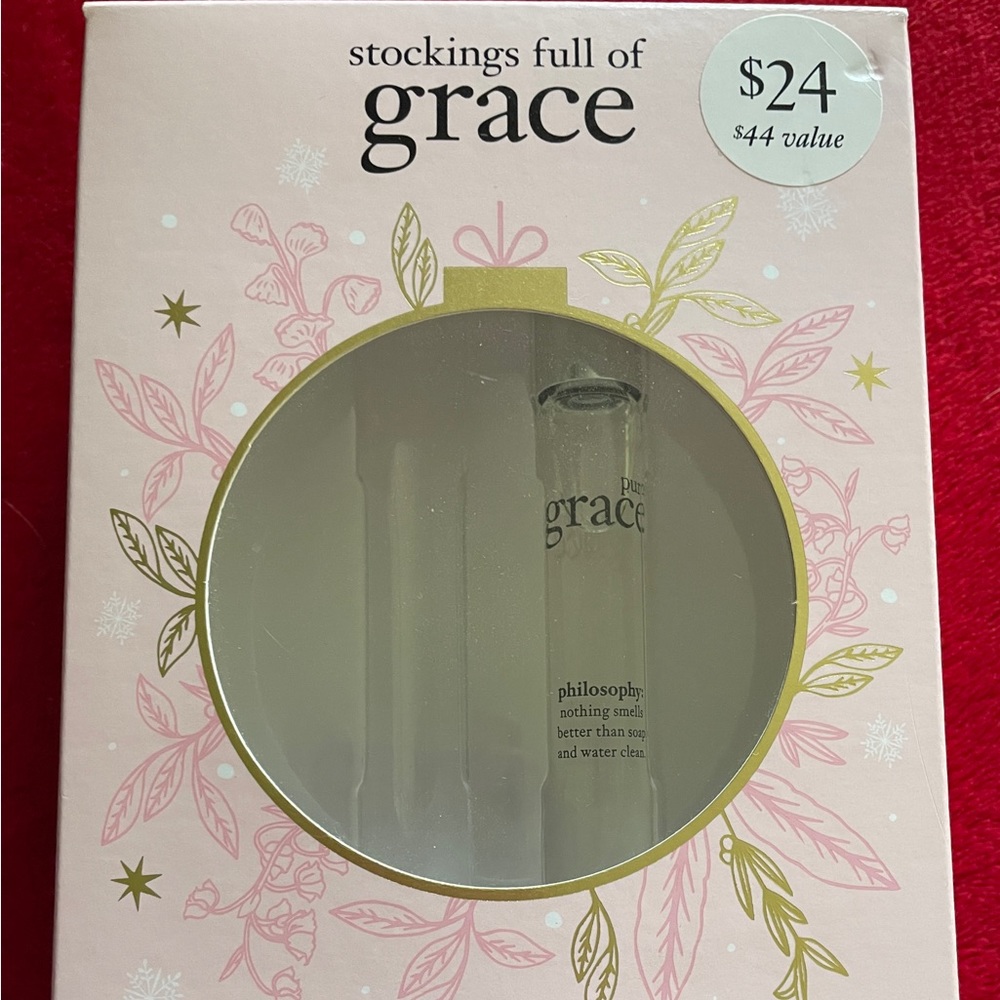 Philosophy Pure Grace RollOn Fragrance EauDeToette New Only 1 of the Set of 2